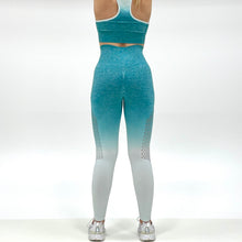 Load image into Gallery viewer, Ombre Scrunch Leggings / Sports Bra - Banspo
